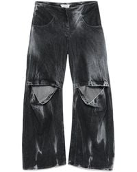 ALESSANDRO VIGILANTE - Cut-Out Jeans - Lyst
