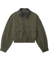 we11done - レザーカラージャケット - Lyst
