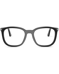 Persol - Lunettes De Vue À Monture Carrée - Lyst