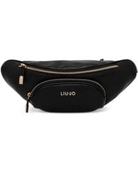 Liu Jo - Logo-Detail Zip Belt Bag - Lyst