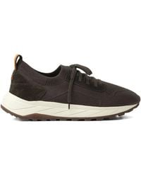 Henderson - Suede-Panelled Sneakers - Lyst