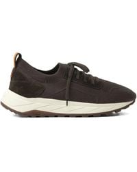 Henderson - Suede-panelled Sneakers - Lyst