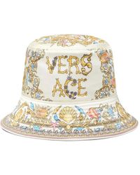 Versace - Underwater Barocco Bucket Hat - Lyst