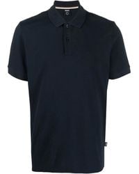 BOSS - Embroidered Logo Polo Shirt - Lyst