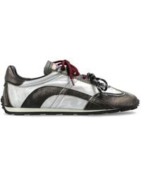 DSquared² - Dc-642 Metallic-Effect Panelled Sneakers - Lyst