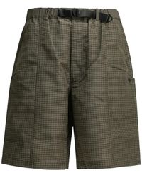 Comme des Garçons - Vichy Micro-Check Bermuda Shorts - Lyst