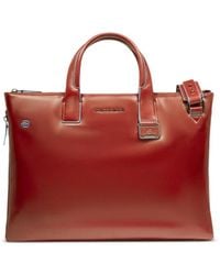 Piquadro - Expandable Slim Laptop Bag - Lyst