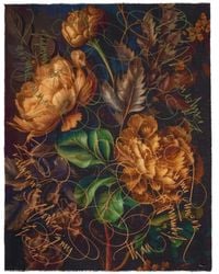 Faliero Sarti - X Betty Soldi Studio Floral-Print Frayed Scarf - Lyst