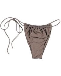 BELAMER - Tina Ruched Bikini Bottom - Lyst