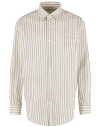 NAMACHEKO - Striped Cotton Shirt - Lyst