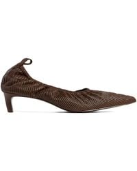 12 STOREEZ - 40Mm Leather Pumps - Lyst