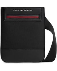 Tommy Hilfiger - Logo-Print Messenger Bag - Lyst