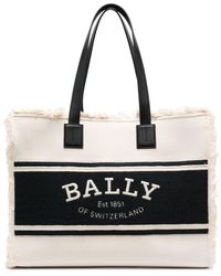 Bally - Crystalia Frayed Tote Bag - Lyst