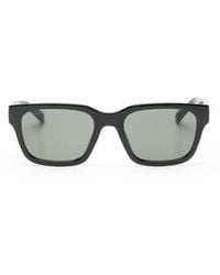 Gucci - Web-Stripe Square-Frame Sunglasses - Lyst