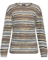 A.P.C. - Pull À Rayures - Lyst