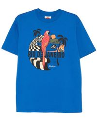FARM Rio - Parrot-Graphic T-Shirt - Lyst