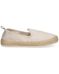 GANT - Embroidered Logo-Patch Espadrilles - Lyst