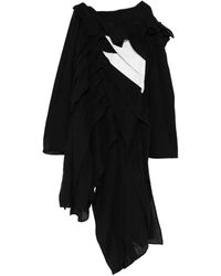 Yohji Yamamoto - Reversible Collarless Coat - Lyst