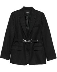 Maje - Blazer Mit Nadelstreifen - Lyst