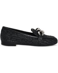 Casadei - Chain-Link Detail Loafers - Lyst