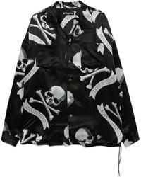MASTERMIND WORLD - スカルプリント シャツ - Lyst