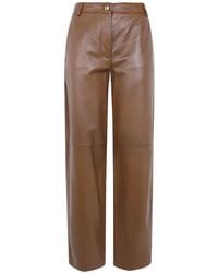 Max Mara - Belt-Loops Trousers - Lyst