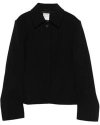 TOTEME - Boxy Twill Jacket - Lyst