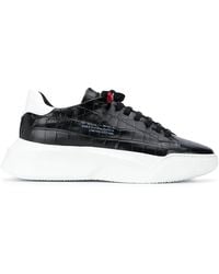 Giuliano Galiano - Crocodile-Embossed Nemesis Sneakers - Lyst