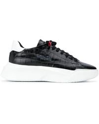Giuliano Galiano - Crocodile-Embossed Nemesis Sneakers - Lyst