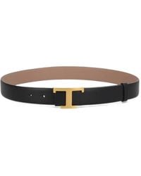 Tod's - Wendbarer T Timeless Gürtel Aus Leder - Lyst