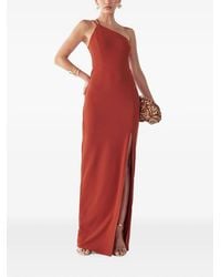 BWLDR - Boston One-Shoulder Side-Slit Maxi Dress - Lyst