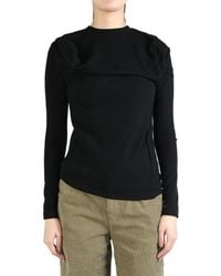 Melitta Baumeister - Long-sleeve wavy top - Lyst