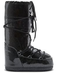 Moon Boot - Glitter Padded Calf-Length Boots - Lyst