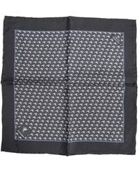 Dolce & Gabbana - Fish-Print Silk Pocket Square - Lyst