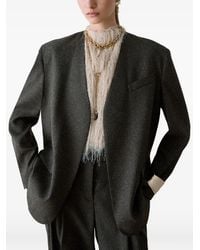 Liu Jo - Tweed Jacket With Belt - Lyst