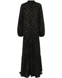 Nissa - Maxikleid Mit Glitzer - Lyst