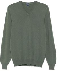 Fedeli - Pullover Mit V-Ausschnitt - Lyst