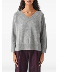 Nenette - Mary V-Neck Raglan-Sleeve Sweater - Lyst