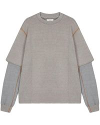 Studio Tomboy X - T-Shirt Con Design A Strati - Lyst