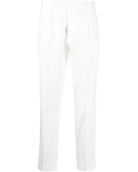 Dell'Oglio - Pantalon Fuselé À Design Plissé - Lyst