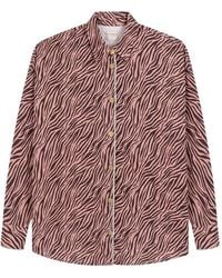 Favorite People - Chemise Lake À Motif Zébré - Lyst