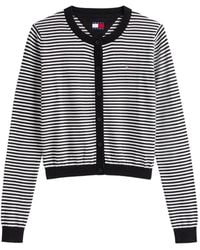 Tommy Hilfiger - Striped Cardigan - Lyst
