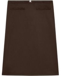 Courreges - Interlock Tracksuit Skirt - Lyst