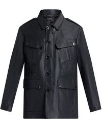 Tom Ford - Panelled Faille Shirt Jacket - Lyst