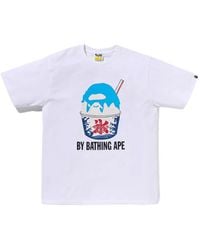A Bathing Ape - Shave Ice Ape T-Shirt - Lyst