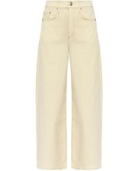 Rag & Bone - Sofie High Waist Jeans Met Wijde Pijpen - Lyst