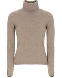 Vanisé - Turtleneck Ribbed-trim Sweater - Lyst