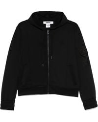 DKNY - Scuba-Jersey Hoodie - Lyst