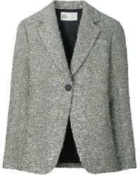 Tory Burch - Tweed Blazer - Lyst