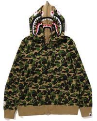 A Bathing Ape - Full-Zip Camouflage-Print Hoodie - Lyst